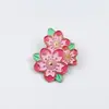 Broche de Liga de Flores Transfronteiriço Moda Ins Acessórios de Roupa Pinos Roupas Femininas Insígnia de Metal Joias Gola