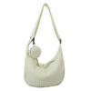 Bolso de Hombro Coreano Ins Girl Style Flor Nube Puff para Mujer 2023 Nuevo Verano Lona Sencillo Bandolera