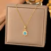 Collar de Acero Inoxidable Estilo Coreano para Croissant para Mujer, Diseño de Nicho, Colgante de Moda, Cadena Versátil Francesa para Clavícula para Mujer