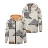 Produto Novo 2024 Transfronteiriço Veludo Espessado Inverno Algodão Roupa Exterior Jaqueta Inverno Veludo Ártico Algodão Roupa Exterior para Homens e Mulheres Jaqueta de Algodão Quente