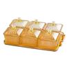 Plato de frutas para sala de estar, hogar, refrigerio, mesa de café, bocadillos, azúcar, frutos secos, plato de bocadillos, caja de almacenamiento de bocadillos, ligero, de lujo, de alta gama