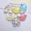 Desenho Animado Glitter Fino Estrelas Arco-Íris Nuvens DIY Cola Creme Capa de Celular Grampo de Cabelo Elástico de Cabelo Flor de Sapato Pingente Papelaria Resina
