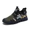 Zapatos para Hombre Transfronterizos 2026 Modelo Nuevo Malla Tejida Voladora Suela Suave Antideslizantes Zapatos Deportivos Moda Tendencia Zapatos de Correr para Hombre