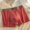 Pantalones Cortos para Hombre, Deportivos y Sencillos, Alta Elasticidad, Cómodos, Transpirables, Algodón Puro, Ropa Interior para Hombre de Cintura Media