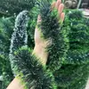 2m borda de pelo verde escuro branco com borda verde tira de pelo jacquard decoração de festa festival - Alibaba https