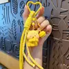 Chaveiro Original de Gatinho com Pés Fedorentos de Resina para Mulheres, Pingente Fofo de Gato Gordo para Bolsa de Celular, Argola de Chaveiro de Carro