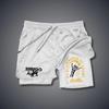 Amazon Comercio Electrónico Transfronterizo Más Vendidos Shorts de Verano Estampado Digital 3D para Hombre Doble Capa Transpirables Casuales