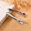 [Procesamiento y Personalización] Pinza de Pato Cuadrada Pasador DIY Accesorios para el Cabello Pinza Bb Pasador Clip Cuadrado Pinza de Pato Tocado