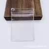 Bolsa de PVC con Agujero Parcial Auto-Sellante con Anillo Metálico, Bolsa Selladora Antioxidación para Joyería, Bolsa de Empaque para Llaveros, Bolsa Selladora