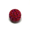 Venda Quente 23mm Colorido Perfurado Brinquedos para Gatos Resistentes ao Desgaste e Arranhões Chaveiro com Contas DIY Brincos Corrente de Bolsa Acessórios de Joias