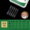 En Stock 5.5 Puntas de Uña Finas con Forma de Perro, Puntas de Uña Portátiles, Recubrimiento Mate en Spray Sin Costuras, Impresión UV de Fábrica, Exclusivo para Salón de Uñas