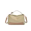 Bolsa casual de nicho para mulheres, novidade do início do outono de 2026, bolsa transversal vintage de cor sólida, bolsa de ombro/axila personalizada para o dia a dia