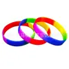 Venda Direta da Fábrica Pulseira de Silicone Pulseira Esportiva Manga de Borracha Cinto Laço de Couro Cor Personalizada Resistente ao Desgaste e Durável