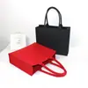 Bolso Nuevo de Fieltro Bolso de Mano de Regalo Fábrica al por Mayor Bolso de Mano de Gran Capacidad para Compras y Almacenamiento