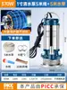 Bomba Sumergible de Acero Inoxidable 220v Doméstica Pequeña de Alto Cabezal Bomba de Bombeo para Pozos de Agua Riego Agrícola Bomba de Descarga de Aguas Residuales