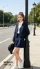 Camisa de Uniforme Escolar para Estudiantes Nuevos 2026 de Amazon Transfronterizo, Falda Corta, Traje de Tres Piezas, Nuevo Traje de Uniforme, Falda Plisada