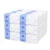 Manhua 400 Hojas de Papel de Calcetín de Volumen Extra Caja Completa Papel Higiénico Doméstico Servilletas Servilletas Sanitarias Domésticas