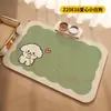 Tapete de alimentação para cães e gatos estilo cartoon, à prova de respingos e fácil de limpar, transfronteiriço; tapete de mesa adorável para animais de estimação de terra de diatomáceas; etiquetagem gratuita e dropshipping disponíveis