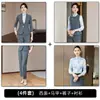 Trajes profesionales para hombres y mujeres, uniformes de recepción de alta gama, nueva ropa de trabajo de estilo chino para camareros de hotel de otoño e invierno