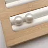 Pendientes de Perla Estilo Fiebre Plata de Ley 925 Pendientes Familia S Nuevo Estilo Caliente 2025 Lujo Accesible de Gama Alta Pendientes Redondos