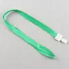 Porta-Crachá com Cordão em Estoque com Fivela Plástica Integrada para Exposições, Cordão para Pescoço de Estudante, Cordão para Crachá de Trabalho Atacado
