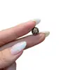 Cuentas de galaxia estrellada incrustadas de cobre puro, accesorios decorativos versátiles para pulseras DIY, cuentas espaciadoras, cordones trenzados, colgantes y accesorios creativos