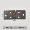 Bisagra de hierro cuadrada con bisagra para puerta y ventana bisagra para puerta de armario herrajes para muebles bisagra de solapa para ventana batiente material de hierro