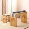 Mesa Taburete de Madera Maciza para Guqin Resonancia Mesa de Paulownia para Guzheng Mesa Antigua de Estudio China Mesa para Caligrafía Mesa para Caligrafía y Pintura Mesa de Té Zen