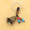 Pingente de sino para chaveiro, acessório criativo para carro, ornamento decorativo para pendurar, sino pequeno DiTing Zhongkui para afastar demônios, presente de alta qualidade no atacado