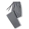 Pantalones casuales para hombre con forro polar, tela 95% algodón 5% spandex, pantalones de algodón cálidos para exteriores, pantalones deportivos, pantalones jogger de pierna recta para estudiantes