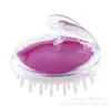 Cepillo Masajeador para Adultos Peine para Champú Cabello Cabeza Cuero Cabelludo Silicona Anti-Picazón Rascador de Cabeza Cepillo para Champú