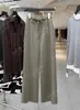 Recomendación PrincipalColección Nueva Primavera/Verano 26 de Yuran: Pantalones de Aire de Pierna Ancha con Sensación de Piel, Bloque de Color Lavado con Arena de Amoníaco de Cobre