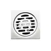Ralo de Piso de Aço Inoxidável Antiodor Banheiro Cozinha Filtro Varanda Tampa de Ralo de Piso Dn505 Ralo Magnético