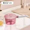 Cucharón de Agua Engrosado Tamaño Grande Mango Largo para Regar Verduras Cocina Cucharón para Harina Irrompible Hogar Gran Capacidad Boca Redonda Cuchara de Agua de Plástico