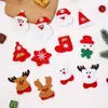 Acessórios de Desenho Animado Papai Noel Boneco de Neve Rena Pulseiras de Bater Broches Acessórios de Decoração de Natal Acessórios de Presente Atacado