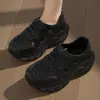 Zapatos con Agujeros para Mujer Tenis Gruesos Zapatos Deportivos Casuales Zapatos de Lona para Mujer Zapatos de Agua para Mujer Zapatos de Playa Zapatos de Wading EVA Sandalias