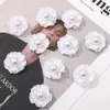 Super fada chiffon florzinha branca renda de malha pérola flor renda flor DIY feito à mão all-match grampo de cabelo acessórios de cabelo acessórios de vestuário atacado