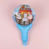 Balão Palito de Mão Balão Feliz Aniversário Barraca Infantil Multi-estilo Arranjo Decoração Adereços Balão de Filme de Alumínio