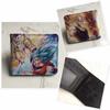 Dragon Ball Coin Purse Série Anime Japonesa Dragon Ball Short Puleather Two-fold Student Wallet Carteira