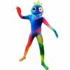 Disfraz de monstruo azul para Halloween, amigos arcoíris, juego de ROBLOX, ropa de cosplay