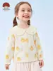 Nueva Sudadera de Algodón Puro Estilo Primavera para Niñas, Cárdigan Infantil, Top Versátil, Chaqueta de Color Sólido, Ropa Delgada para Niños Pequeños, Linda