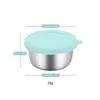Platillo para Condimentos Más Vendido Transfronterizo de 1.35 oz con Tapa de Silicona Multicolor, Pequeña Lonchera Contenedor de Condimentos a Prueba de Fugas, Platillo Pequeño de 40 ml