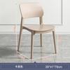 Sillas de Plástico para Uso Doméstico, Sillas de Comedor Engrosadas, Diseño Moderno Sencillo con Respaldo, Adecuadas para Estar Sentado Largo Tiempo, Sillas de Comedor Apilables, Venta al por Mayor