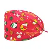 Gorro del Personal Médico del Centro de Atención Postparto Transfronterizo Europeo y Americano Gorro Quirúrgico de Sala de Operaciones Cobertura para la Cabeza Impresa de Laboratorio de Doctor Gorro de Enfermera