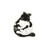 Serie de animales de dibujos animados transfronteriza accesorios de insignia de metal personalidad pintura Joker aleación broche combinación traje venta al por mayor