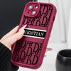 Funda Negra Sencilla para iPhone 13 14Promax15/12/11/Xr/Xsma/Xs/7Plus/8 Cobertura Completa