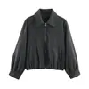 Estilo Europeo y Americano Transfronterizo Z 2026 Nueva Moda Ropa Femenina al por Mayor Cremallera Chaqueta Suave Abrigo 3046341