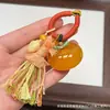 Cera de Abeja de Segunda Generación Varios Estilos Oso Bolsa de Queso Colgante Llavero DIY Exquisito Adorno de Joyería