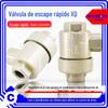 Válvula de escape rápido da série XQ/válvula de controle de fluxo XQ170600 XQ171000 XQ171500 válvula de sangria