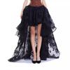Europa y Estados Unidos transfronterizos cintura alta elástico casual malla voluminoso irregular para mujer busto ropa de fotografía falda TUTU falda larga